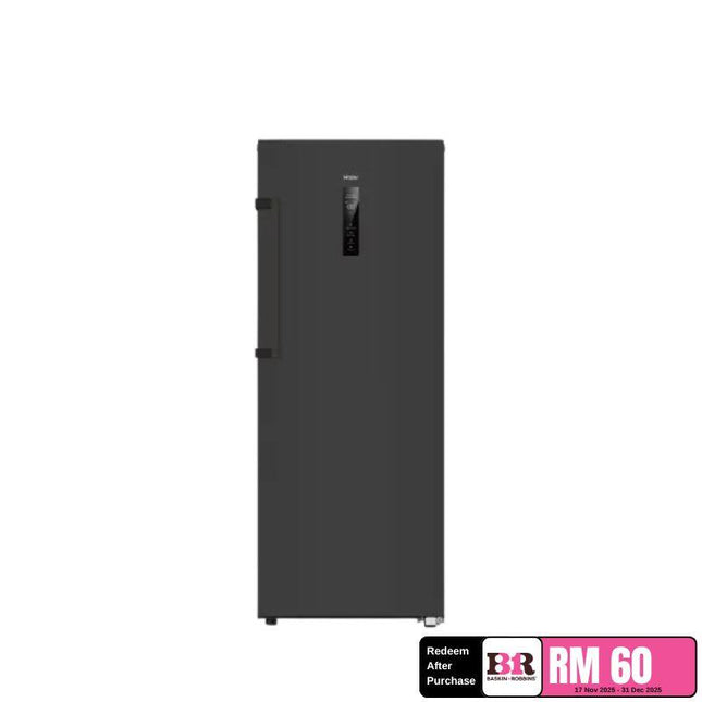 Haier 250L Upright Freezer / Frost Free / Total Convertible Fridge & Freezer - HUR-261NE
