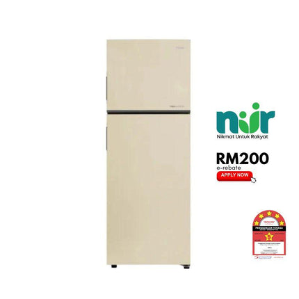 Haier HRF-IT458XM(BE) 458 L 2‑Door Top Freezer Refrigerator Beige Twin‑Inverter