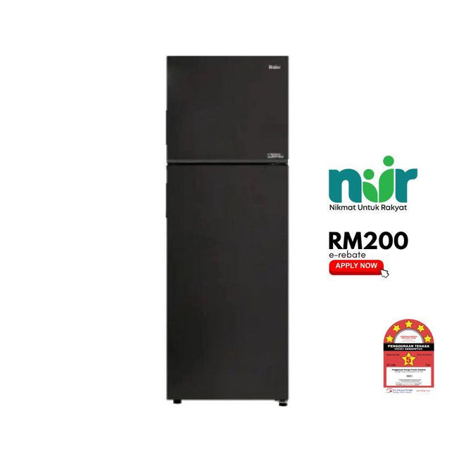Haier HRF-458IHM 458L 2-Door Fridge, Top Freezer Refrigerator, Twin Inverter 5 Star Energy Saving HRF458IHM