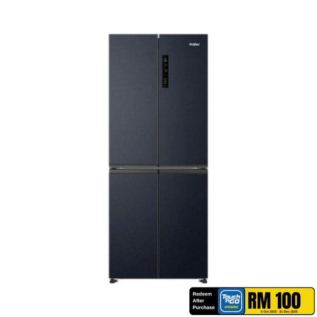 Haier HRF-IM480MM(BL) 480L 4-Door Twin Inverter Refrigerator / Fridge / Magic Zone / H-Deo Fresh