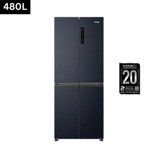 Haier HRF-IM480MM(BL) 480L 4-Door Twin Inverter Refrigerator / Fridge / Magic Zone / H-Deo Fresh