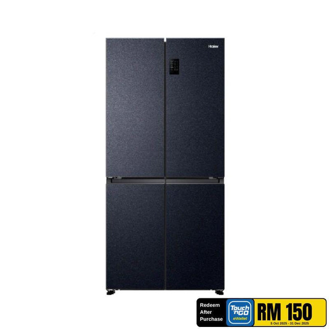 Haier HRF-IM585HM(BL) 529L 4-Door Twin Inverter Refrigerator / Fridge / HCS Moist Zone / H-Deo Fresh