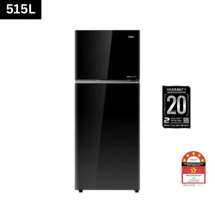 Haier HRF-IT515MG(B) 515L 2 Door Top Freezer Refrigerator Twin Inverter