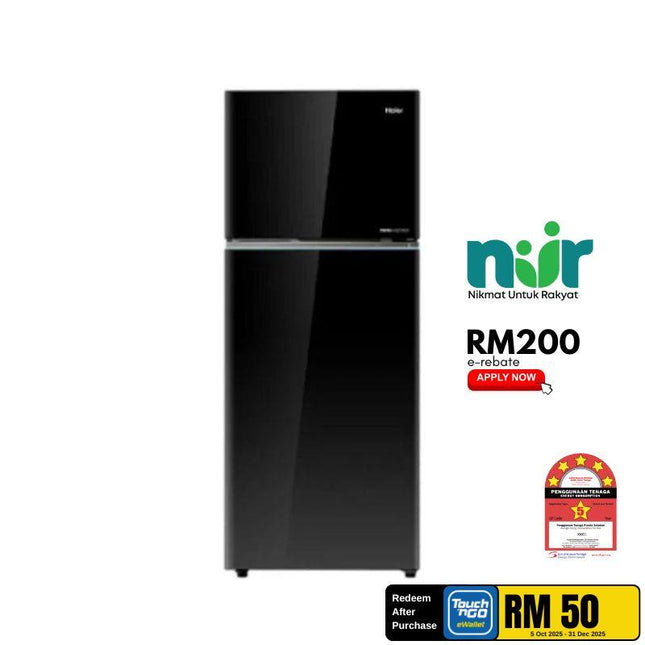Haier HRF-IT515MG(B) 515L 2-Door Fridge, Top Freezer Refrigerator. Twin Inverter HRFIT515MG