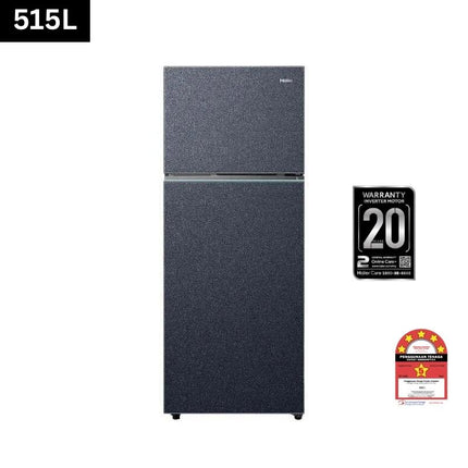 Haier HRF-IT515MM(BL) 515L 2 Door Top Freezer Refrigerator Twin Inverter H-DEO Fresh Double Magic Zone