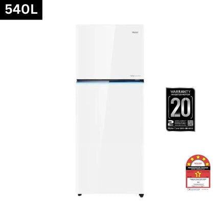 Haier HRF-IT540MG(W) 540L 2 Door Top Freezer Refrigerator Twin Inverter Smart Connectivity