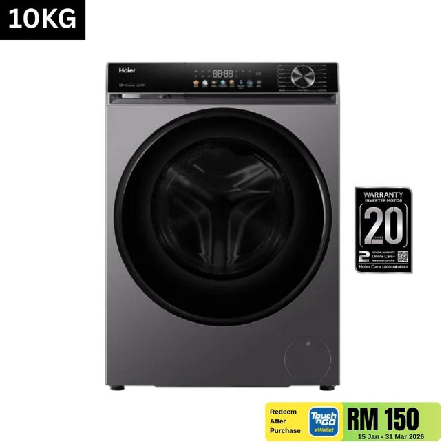 Haier HW100BP12357S8 10KG Front Load Inverter Washer