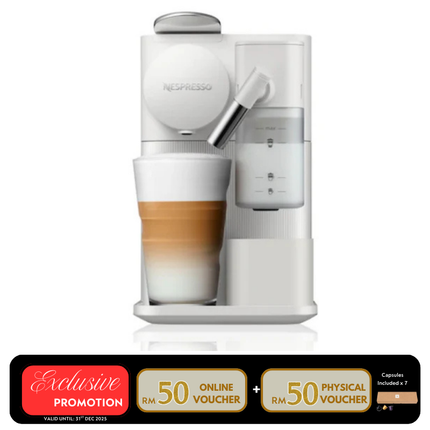 Nespresso F121-ME-WH-NE Lattissima One Coffee Machine – White