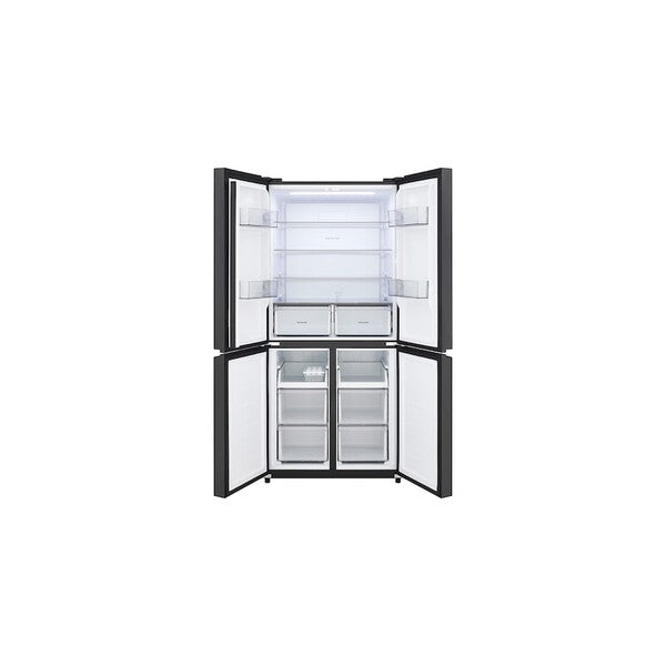 LG GC-FB48FPGAM French door refrigerator open view