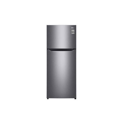 LG GN-B202SQIF 202L top freezer refrigerator front view