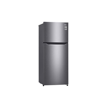 LG GN-B202SQIF refrigerator left angle view