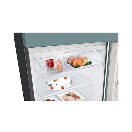 LG GN-B452PMFK refrigerator drawer detail