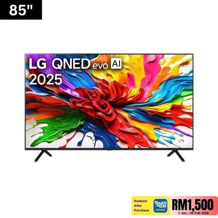 LG 85QNED92ASA 85” QNED Mini LED 4K Smart TV – Dolby Vision IQ, Precision Dimming, AI Processor