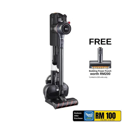 LG A9K-MAX CordZero™ Cordless Vacuum – Dual Battery, Smart Inverter Motor™, Powerful Suction