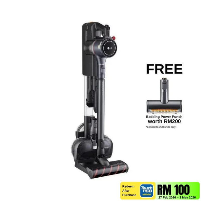 LG A9K-MAX CordZero™ Cordless Vacuum – Dual Battery, Smart Inverter Motor™, Powerful Suction