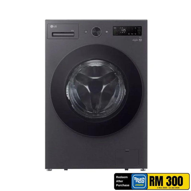 LG F2520SNEK 20KG Front Load Washer With Ai Direct Drive Washing Machine, Turbowash
