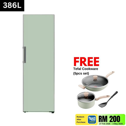 LG GC-B411FGPF 386L 1-Door Fridge, Objet Series, Smart Inverter Refrigerator, Mint GCB411FGPF