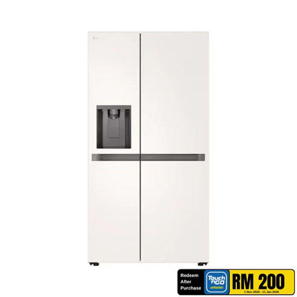 LG GC-L257KQKW 655L Side-by-Side Fridge – InstaView™, Door-in-Door™, UVnano Water Dispenser