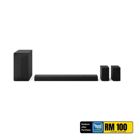 LG S60TR 5.1‑Channel Soundbar, 440 W RMS, Dolby Digital & DTS Digital Surround