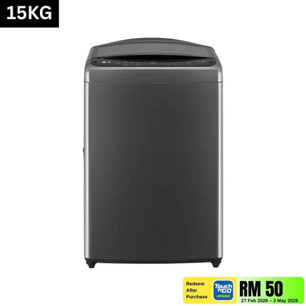 LG TV2515DV3B 15KG Top Load Washer, AI Direct Drive Inverter