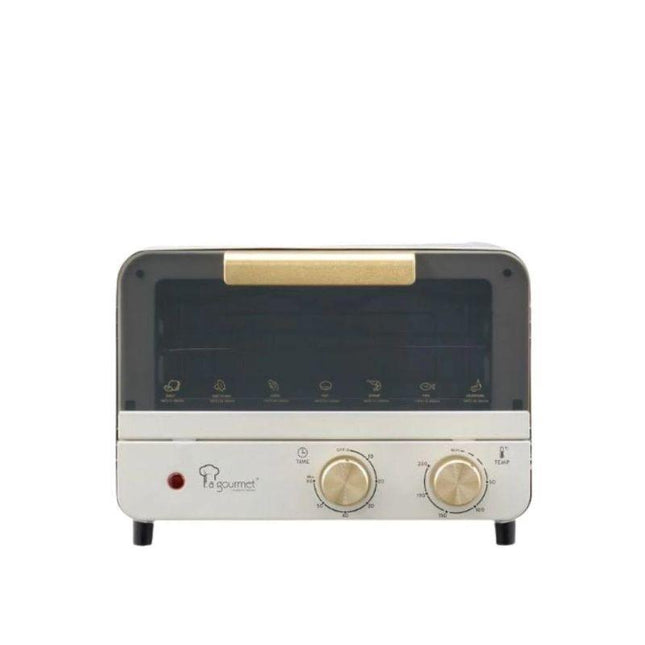 La Gourmet EO12RD 12 L Healthy Electric Oven – Vanilla Cream / Beige