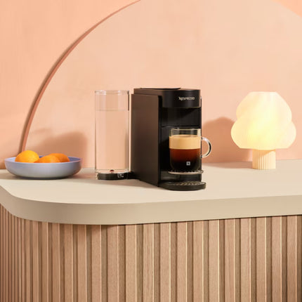 Nespresso Vertuo Up Coffee Machine + FREE Aeroccino3 (Ink Black / Pearl White)