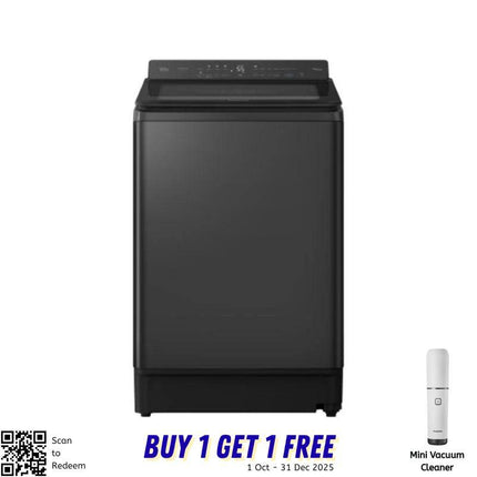 Panasonic NA‑FD155X3BT 15.5KG Top Load Washer – Powerful Clean & Convenient