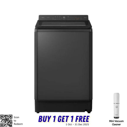 Panasonic NA‑FD165V3BT 16.5KG Top Load Washer – AI Inverter