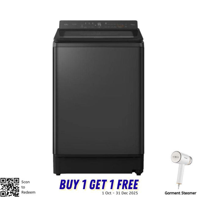 Panasonic NA‑FD180V3BT 18KG Top Load Washer ‒ Easy Hygiene & Convenient