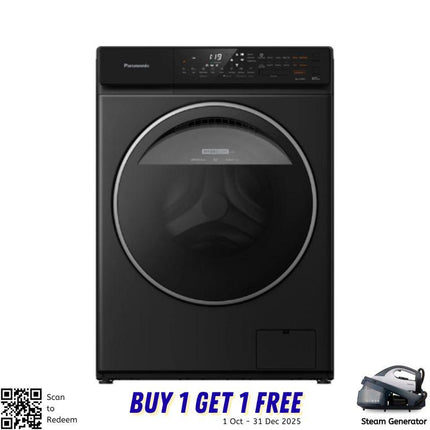 Panasonic NA‑V10FR1BMY 10KG Front Load Washer – Inverter AI Smart
