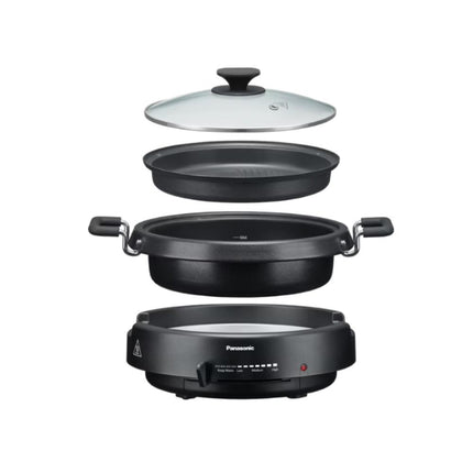 Panasonic NF-MF701KSK Multi Cooker Electric Hot Pot 2-in-1 Grill & Steamboat