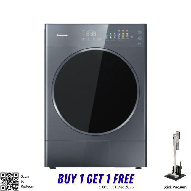 Panasonic NH‑XV21X1A 10.5KG 3‑Inverter Heat Pump Dryer