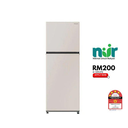 Panasonic NR‑TL381BWCM 366L 2‑Door Top Freezer Refrigerator – Hygienic & Energy Efficient