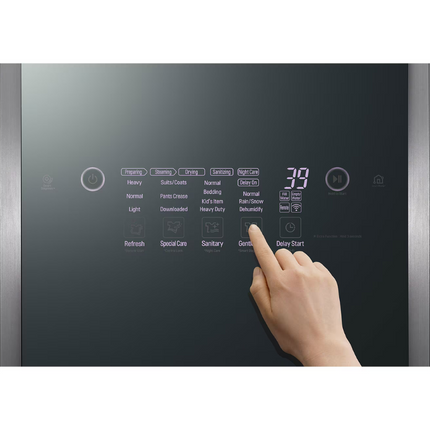 LG S3MFC Styler The Smart Wardrobe with Refresh, Sanitary & Gentle Dry – Essence Mirrored Finish S3MFC