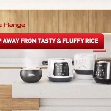 Tefal Easy Rice Compact Fuzzy Logic Rice Cooker 1.0L (RK7301)