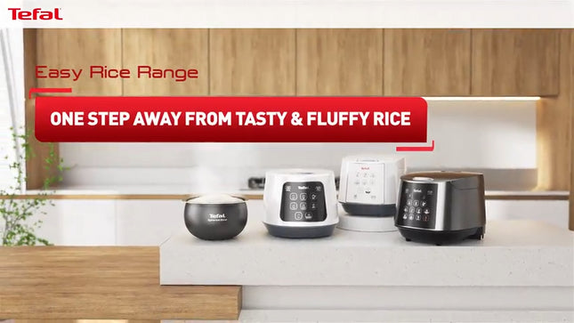 Tefal Easy Rice Compact Fuzzy Logic Rice Cooker 1.0L (RK7301)