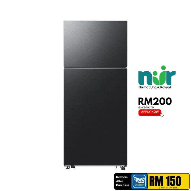 Samsung RT53DG7A64B1/ME 530L 2-Door Fridge, Top Freezer Refrigerator, Inverter Refrigerator, Black