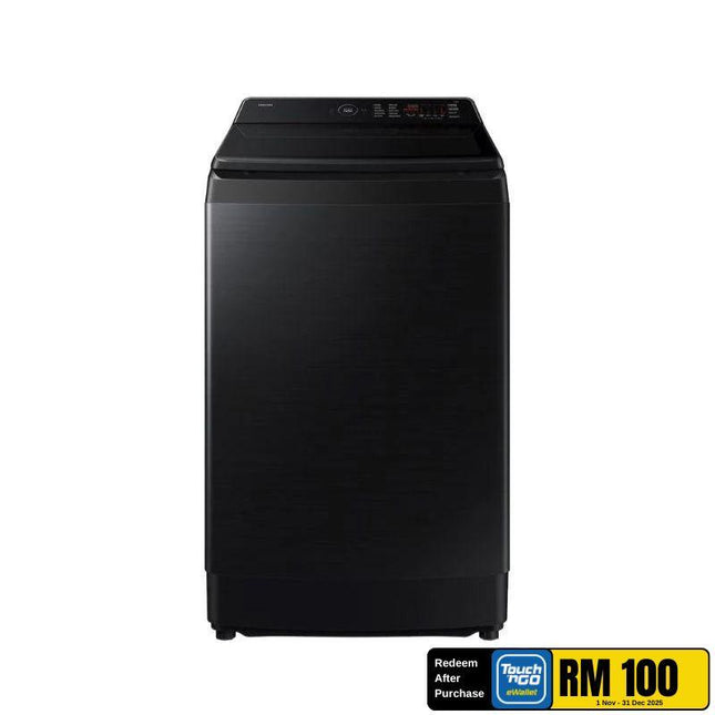 Samsung WA80F15S5BFQ 15KG Top Load Washer Bespoke AI™ Laundry Washing Machine, AI Wash |