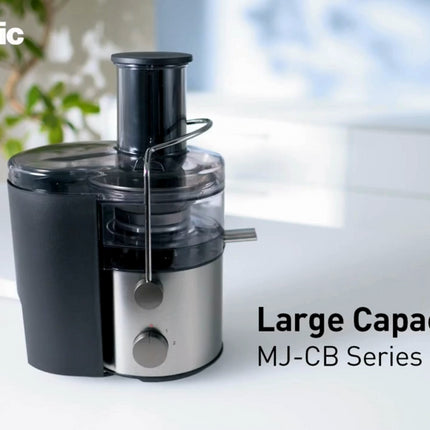 Panasonic Smooth Juicer MJ-CB600SSK 2 Litre Capacity 2 Speed Control MJCB600SSK Pemerah Jus