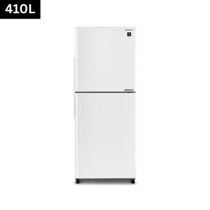 Sharp SJ-4122MWH 410L 2-Door Refrigerator J-Tech Inverter
