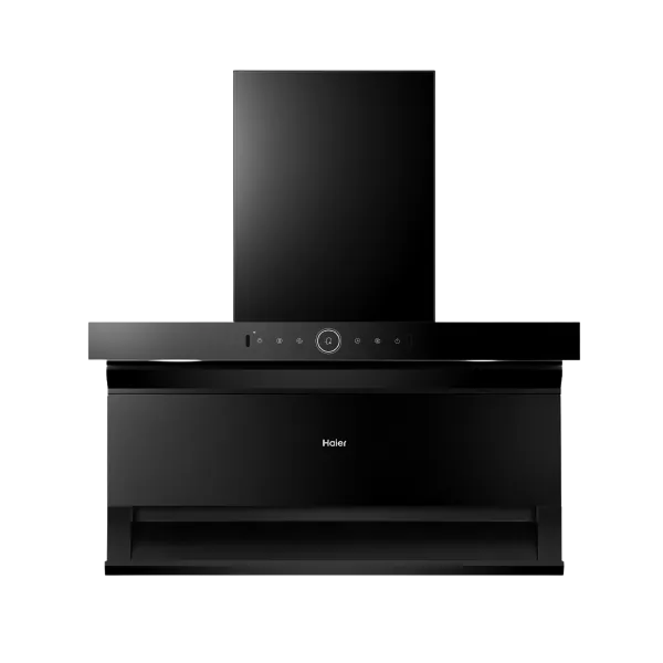 Haier Ventilation Hood HVQ-795HGBGMY/H 90cm Smart Air Flow Heat Self Clean Premium Black HVQ795HGBGMY/H