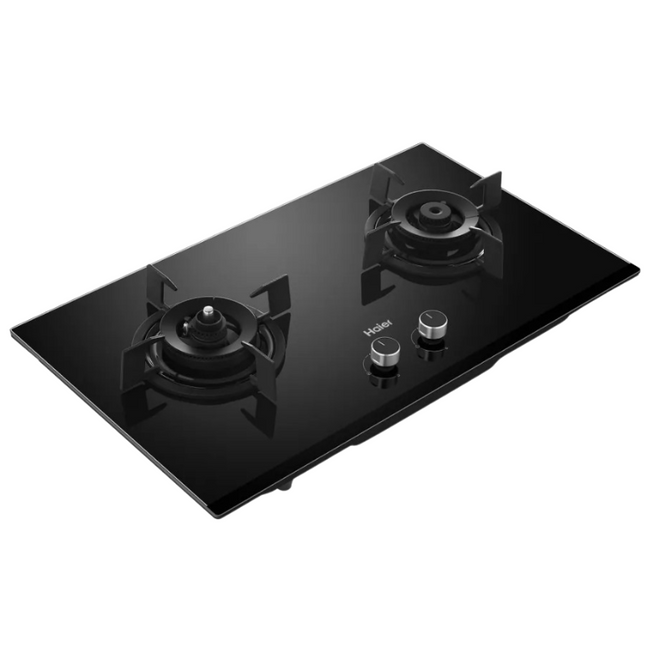 Haier Gas Hob HC-QM72DB1 Anti Dry Protection 2 Burner 5.4KW HCQM72DB1 Dapur Gas