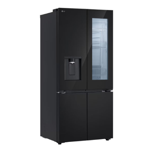 LG 612L French Door Fridge with InstaView & Water Dispenser GV-K25FFGEB