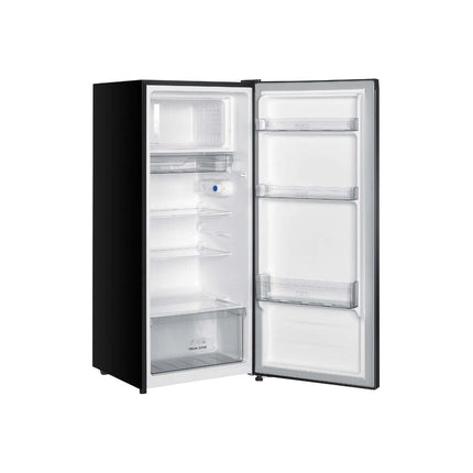 ELBA ER-Q1856(GR) 185L Single Door Refrigerator Semi Auto Defrost Direct Cool System ERQ1856GR Peti Ais