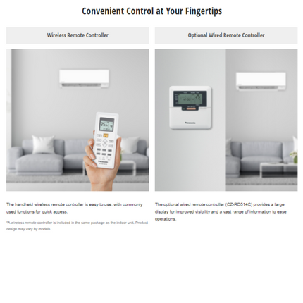 Panasonic CS-YU9AKH Air Conditioner 1.0HP Inverter Technology CSYU9AKH Penghawa Dingin