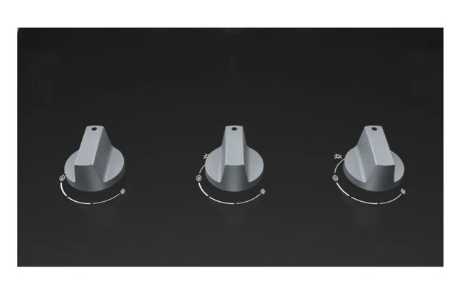 BOSCH Series 4 gas hob Tempered glass, Black PMD93A31AX