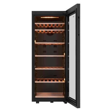 (FOC SHIPPING WITHIN KL) HAIER HWS-84G  198L WINE CHILLER  84 BOTTLES STORAGE  HWS84G
