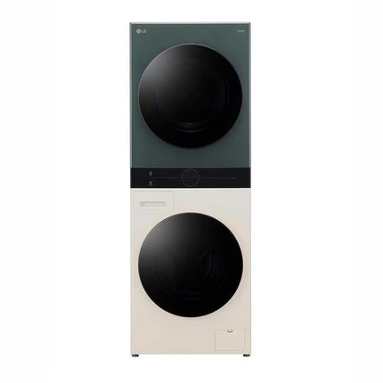 LG 14/10kg  WashTower™ All-In-One Stacked Washer Dryer WT1410NHEG 21KG Large Capacity Heat Dry WT2116SHB Mesin Basuh Pengering