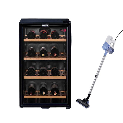 [FOC Vacuum Cleaner] Tuscani BELLONA 38 D Wine Chiller / Cooler / Cellar / Cabinet 40 bottles Single Zone Bello Vino - BELLONA38D