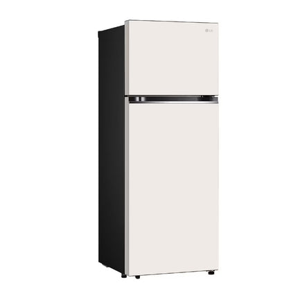 LG 493L Top Freezer Fridge in Nature Beige Finish Multi Air Flow GNB452PBFK LinearCooling  461L GN-B452PBFK Peti Ais